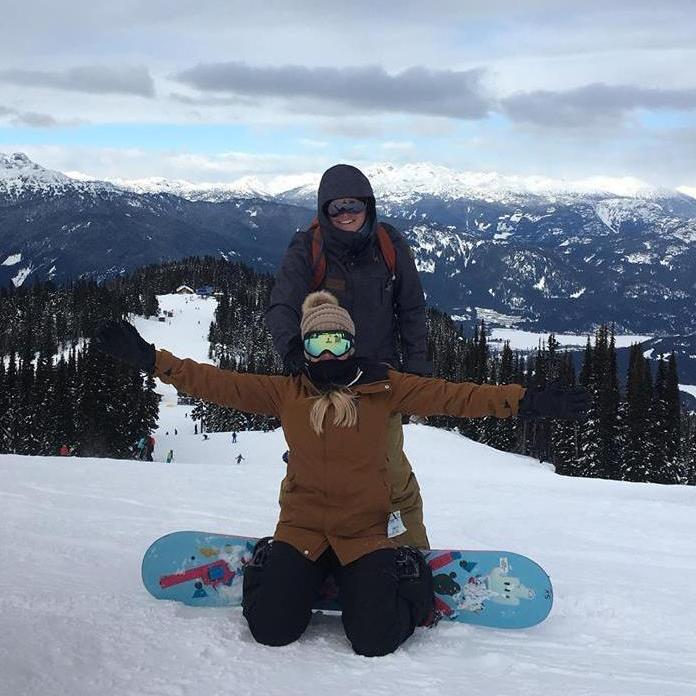 That one time we went snowboarding in Whistler, Canada.