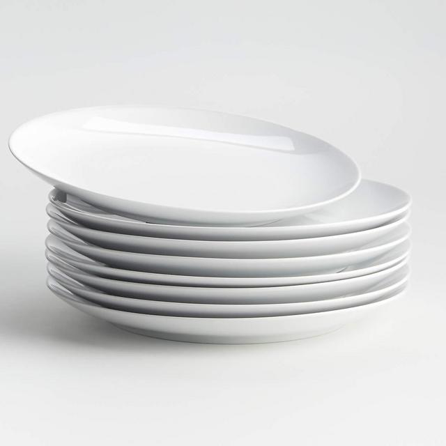 Crate&Barrel 10.5" Dinner Plates, Set of 8