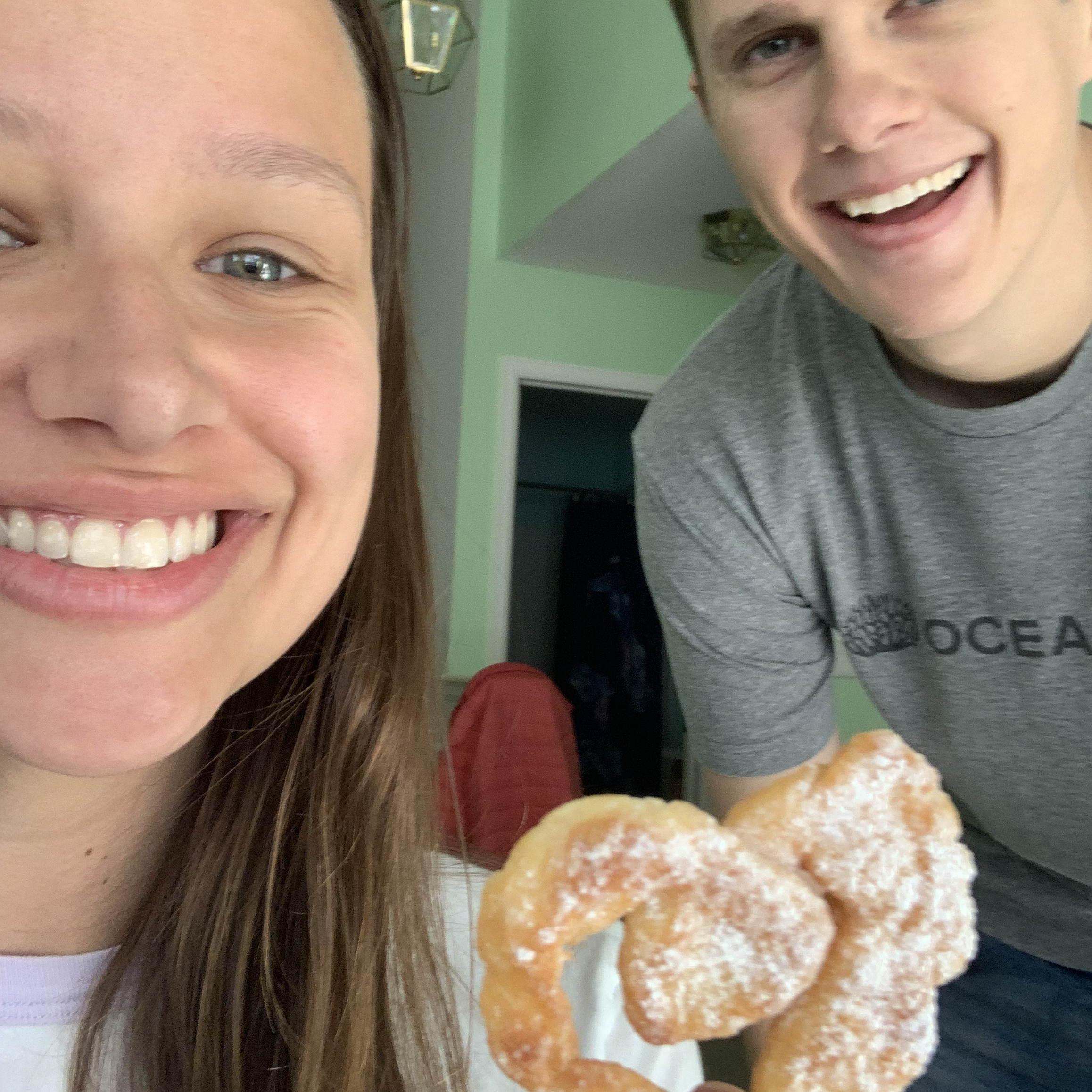 The fateful day we learned how to make homemade beignets