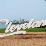 Cleveland Script Sign - Edgewater Park