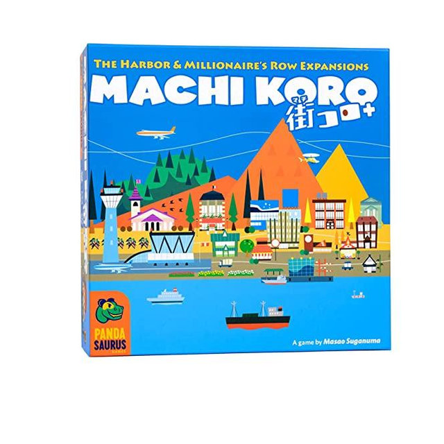 Pandasaurus Games Machi Koro Expansion - Requires Machi Koro Base Game - Board Games - Adult Games for Game Night - Card Games for Adults, Teens & Kids (2-5 Players)