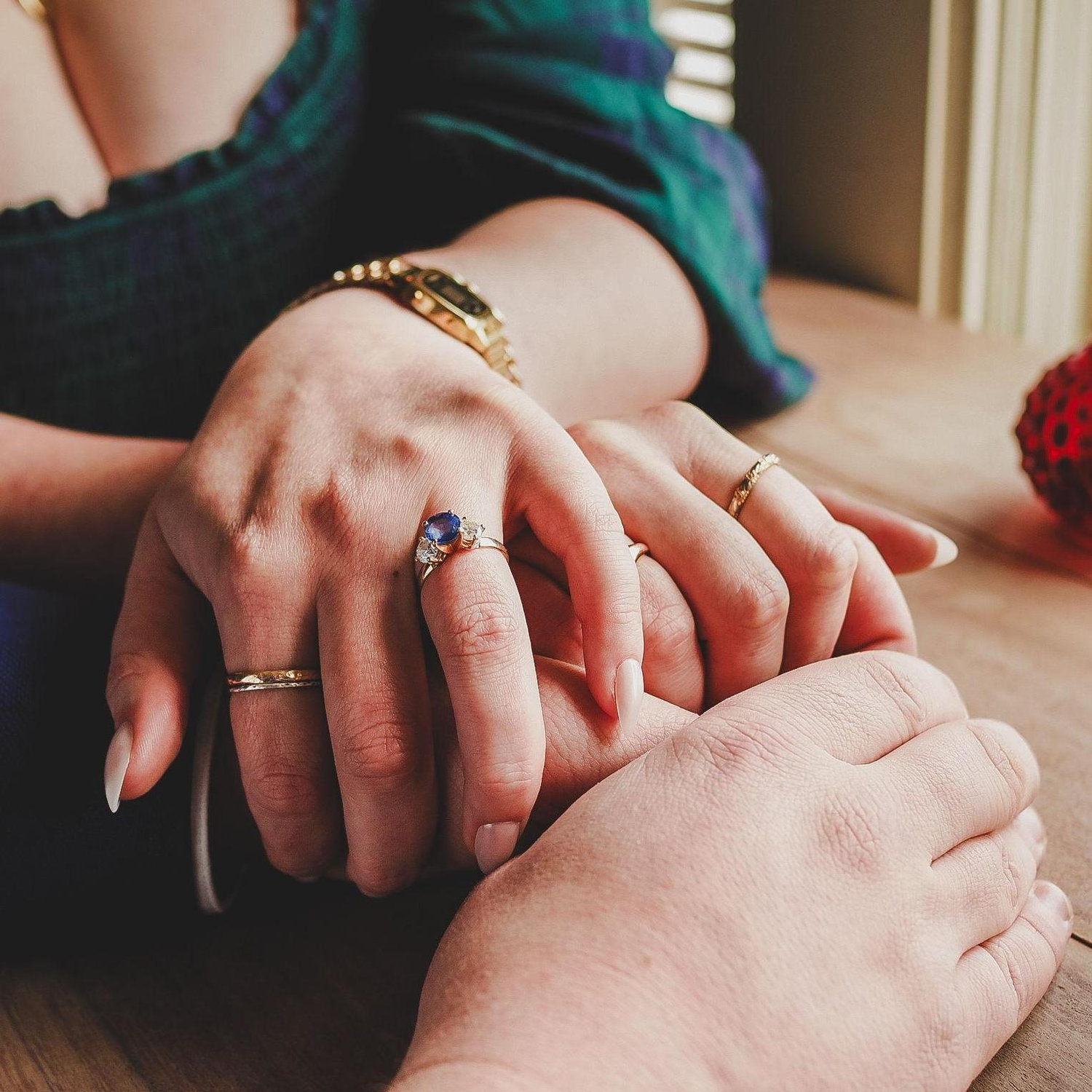 Axiao proposed with Chelsea's mothers engagement ring. It means alot to them to have a piece of her be apart of this whole process.