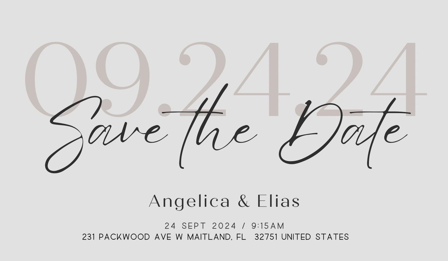 The Wedding Website of Elias Vargas and Angelica Crane
