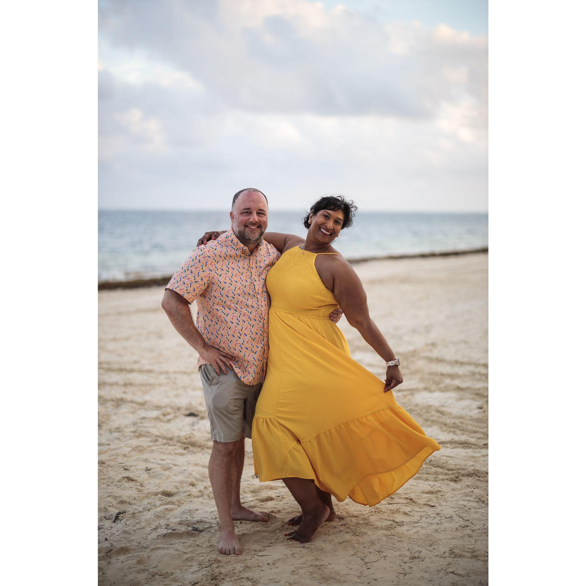 Cancun 2024 for our dear friends' wedding.