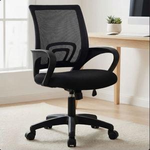 Nedrah Ergonomic Mesh Task Chair - Black/Black