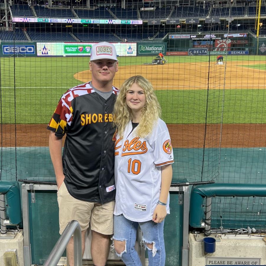 First MLB game together!