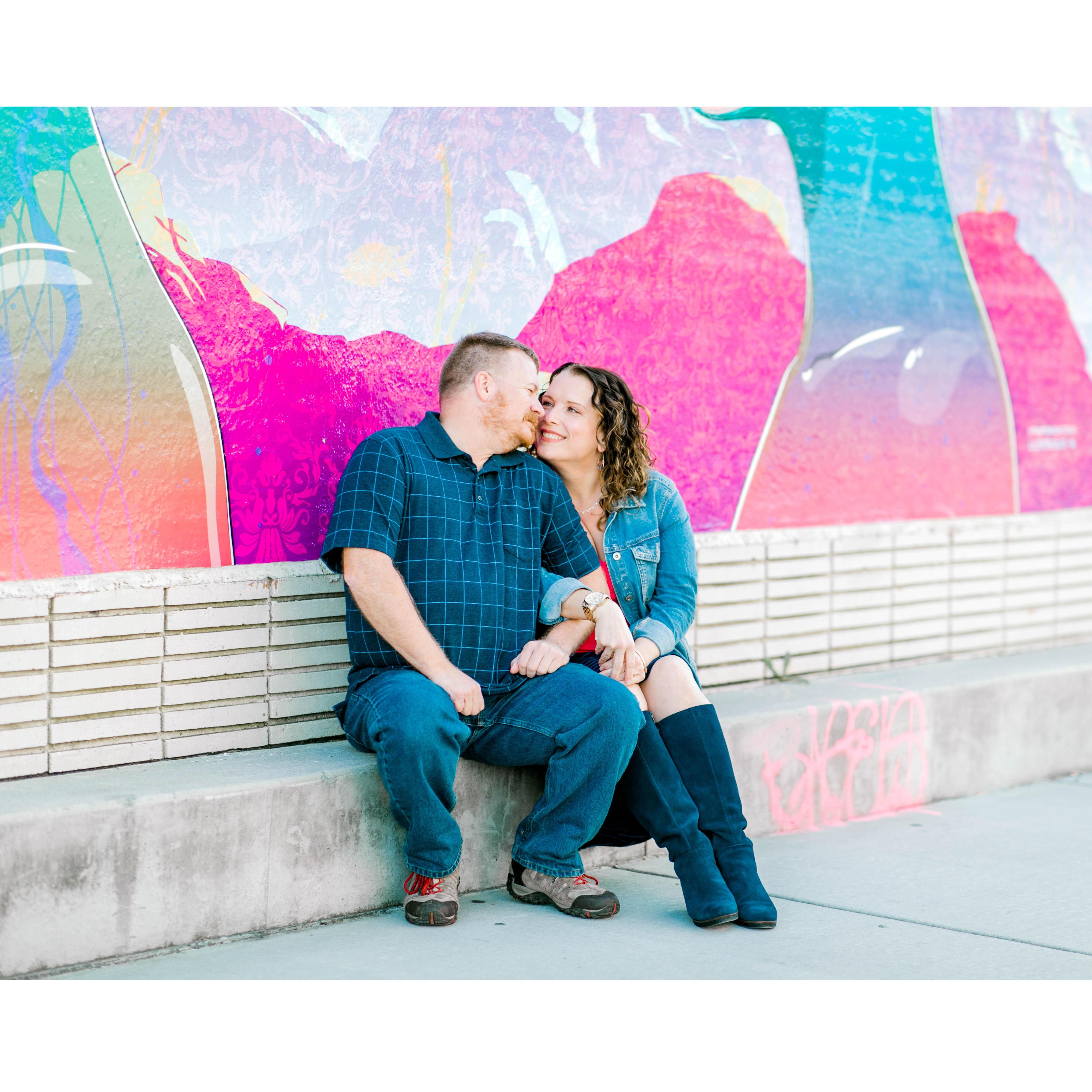 All of these pictures were taken in the Neon District in Norfolk, VA, on Saturday, November 10, 2019.