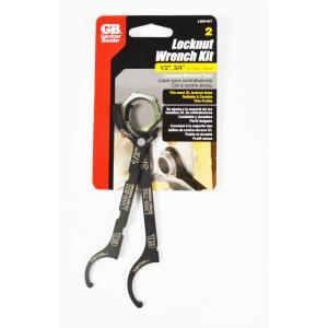 Locknut Wrench Kit, Fits .50 in. and .75 in. Locknuts