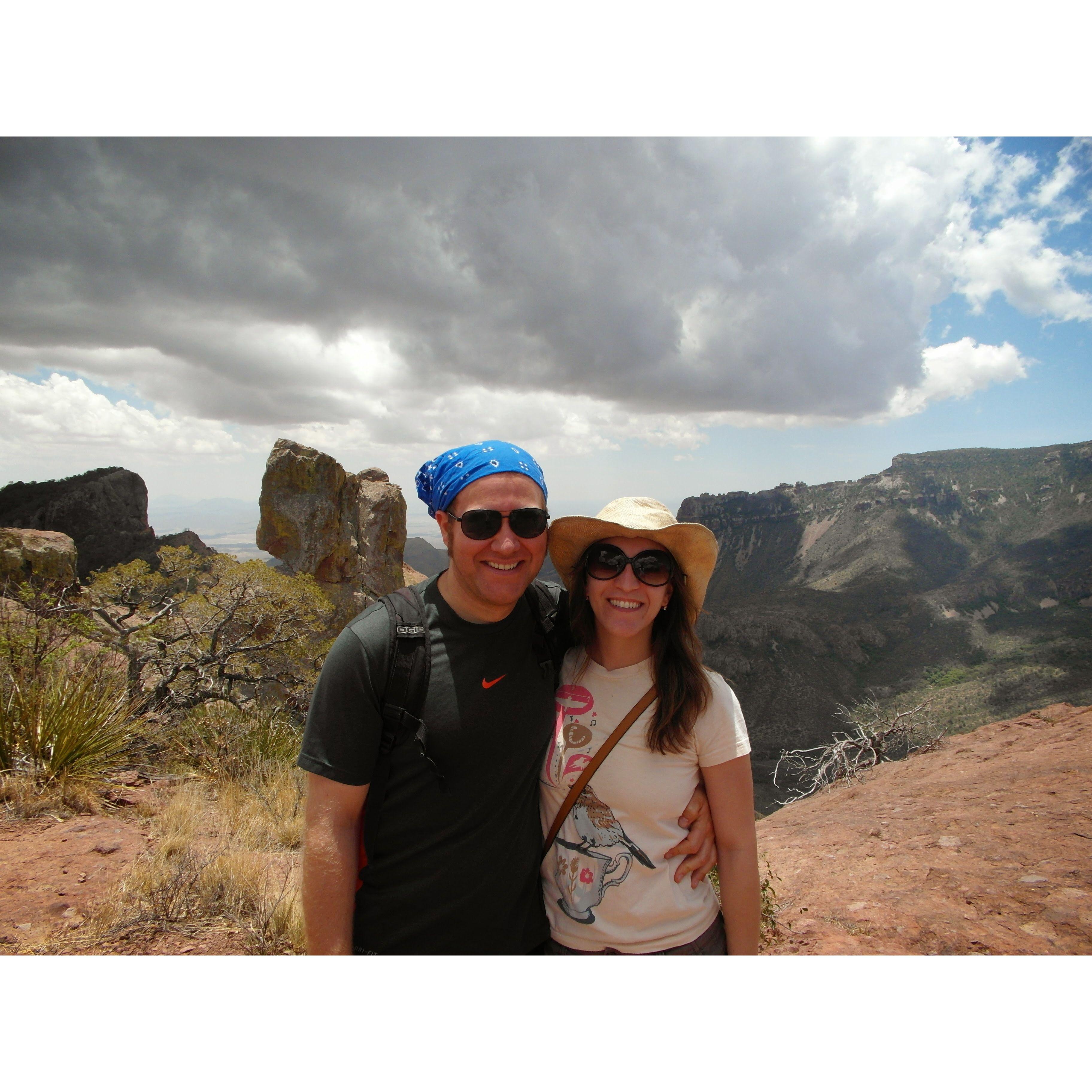 Our first trip together - Big Bend 2014