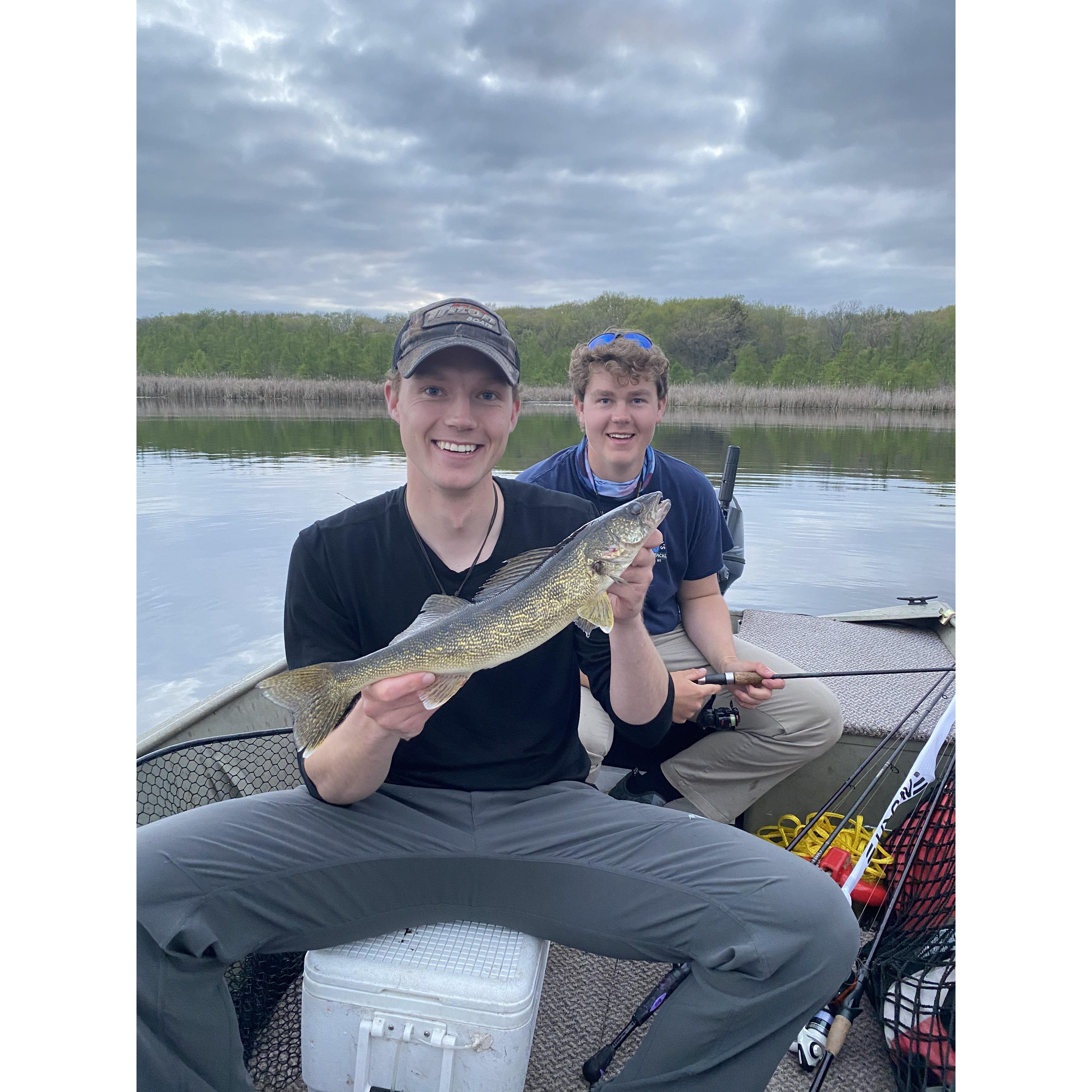 More Nagawicka fishing!