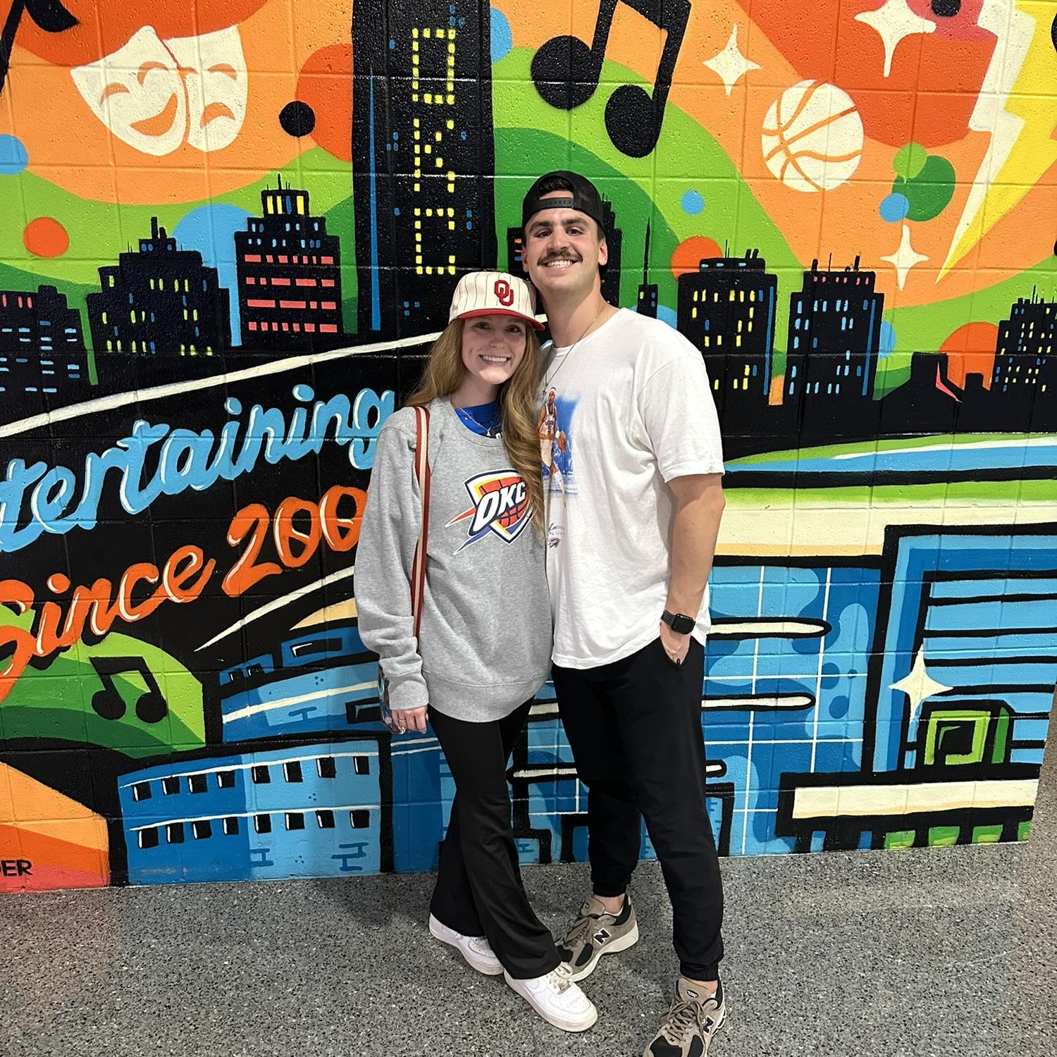 First of many OKC Thunder games together.