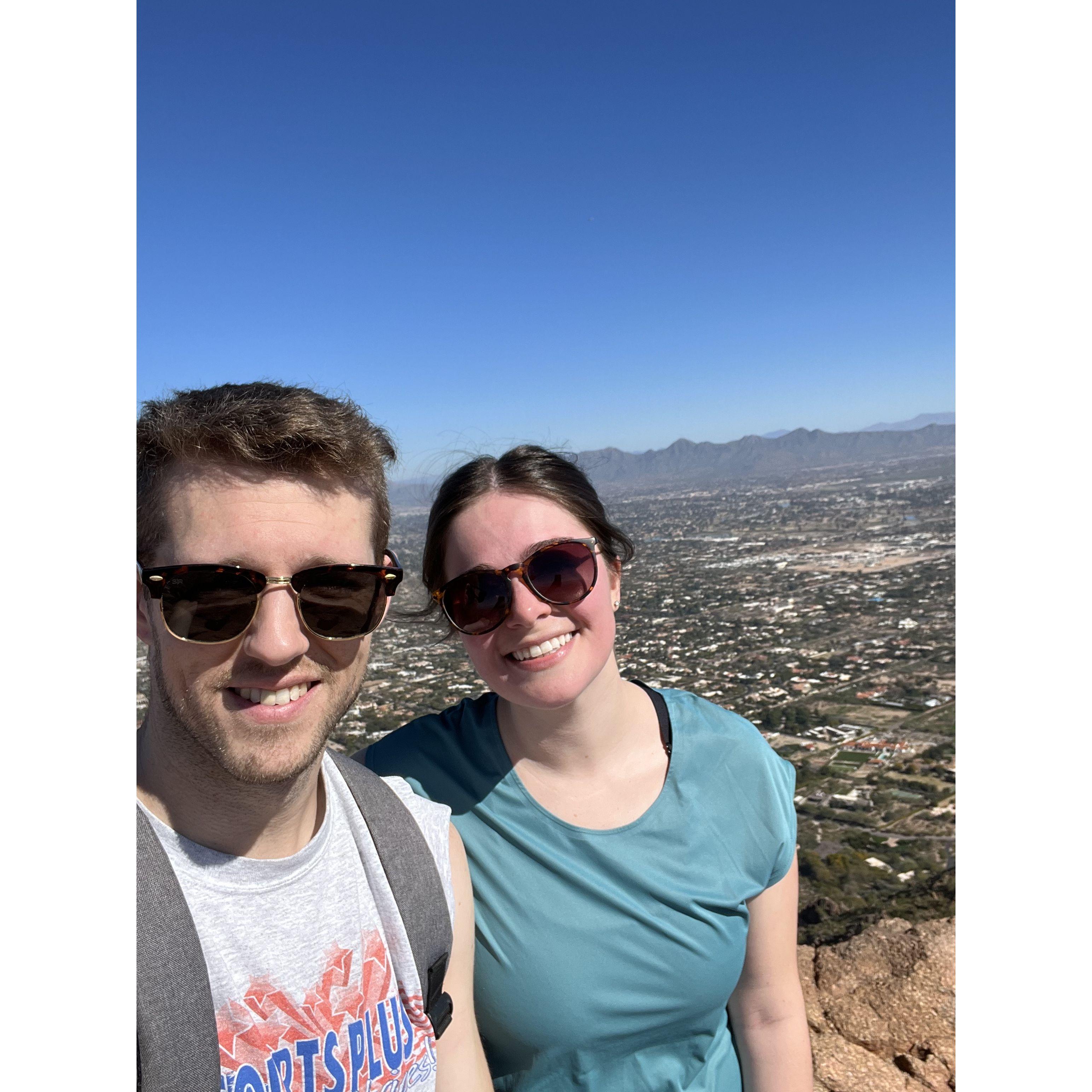 Hike up Camelback Mountain