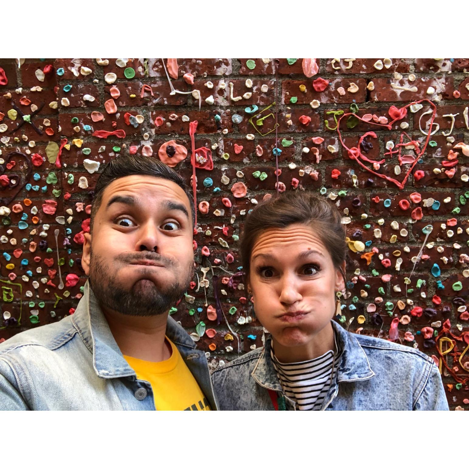 Bubble gum.