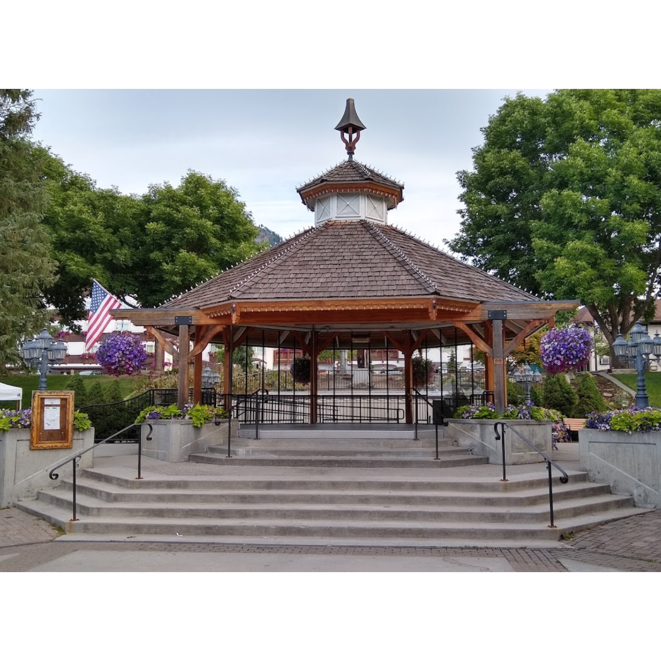 Front Street Park gazebo | The ceremony venue