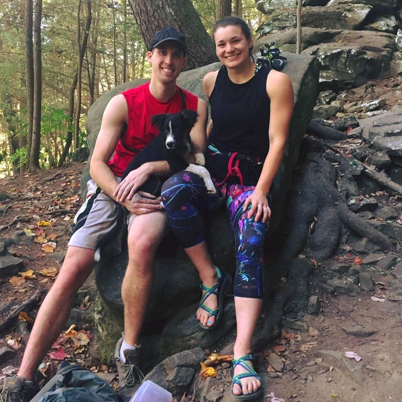 Adventuring with our newest family member, Dyno