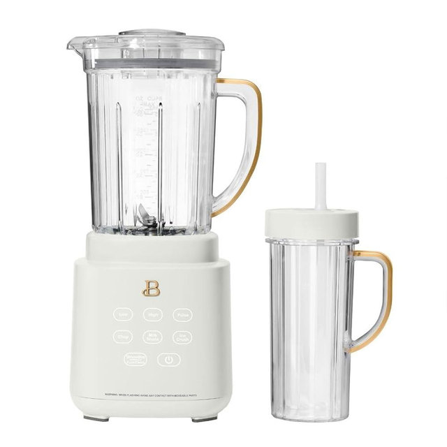 Beautiful PowerExact Blender System, by Drew Barrymore White Icing (White Icing).