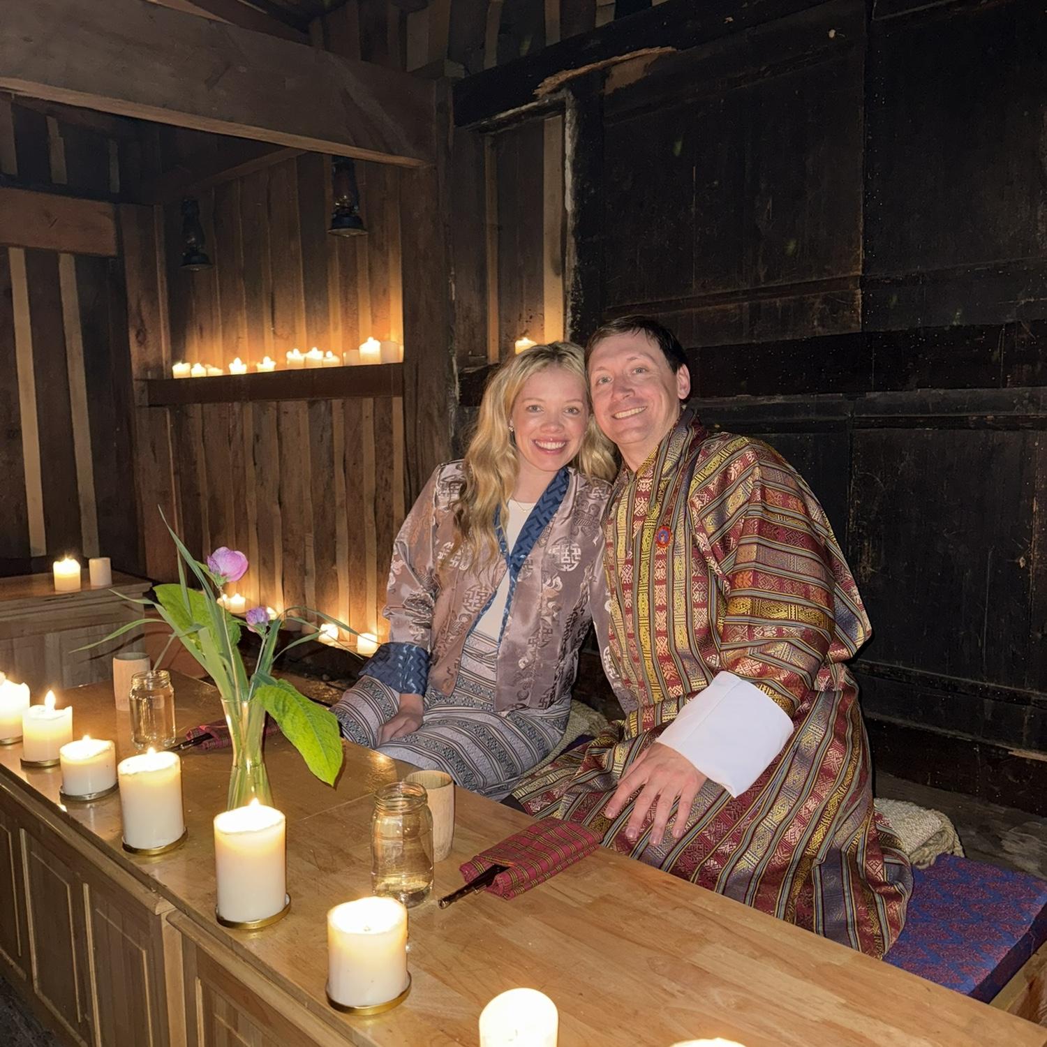 Bhutan wedding attire !!