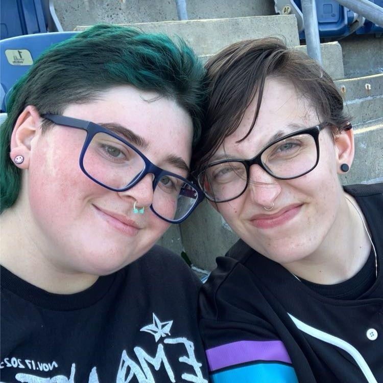 Our first date to a P!nk concert.