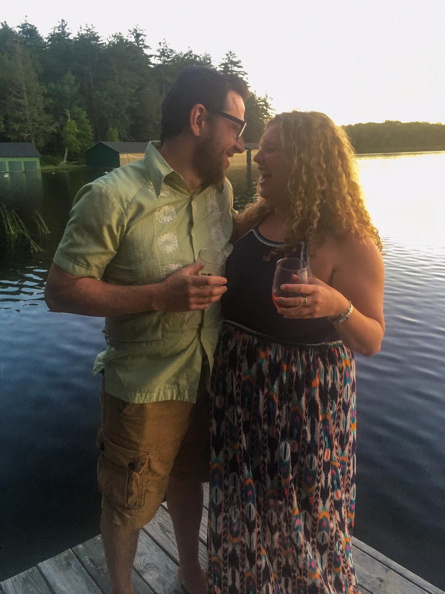 Always making each other laugh