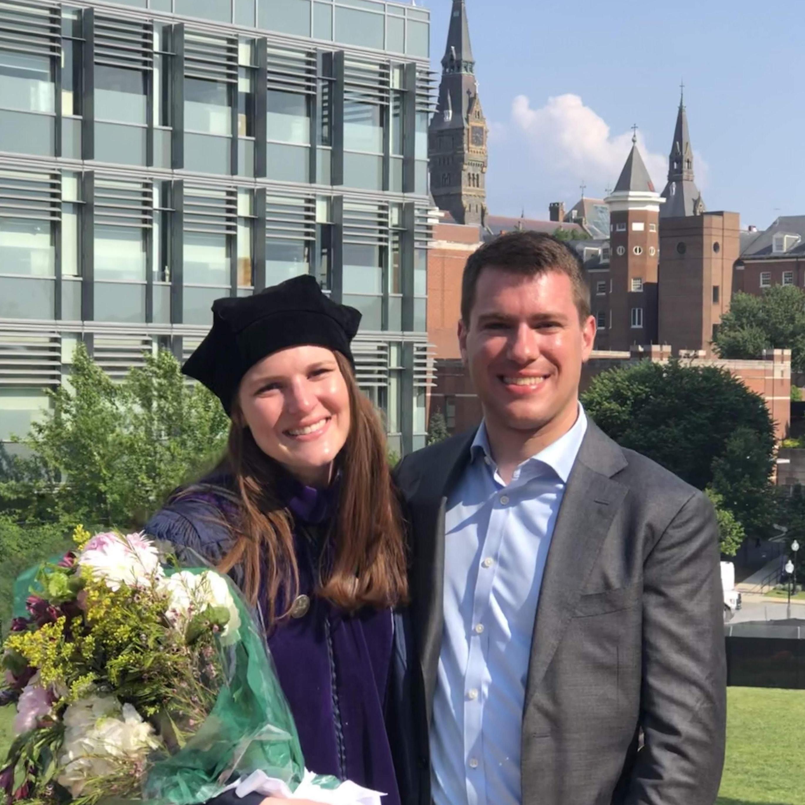 Madeline's graduation from Georgetown Law