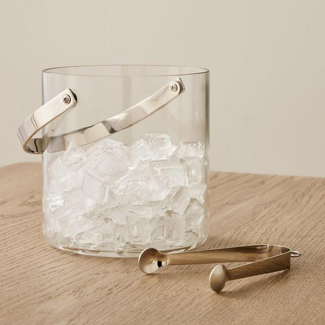 Archer Barware Collection, Ice Bucket, Polished Nickel