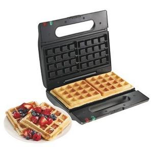Proctor Silex - Proctor-Silex Belgian Flip Waffle Baker, Black - 26060Y