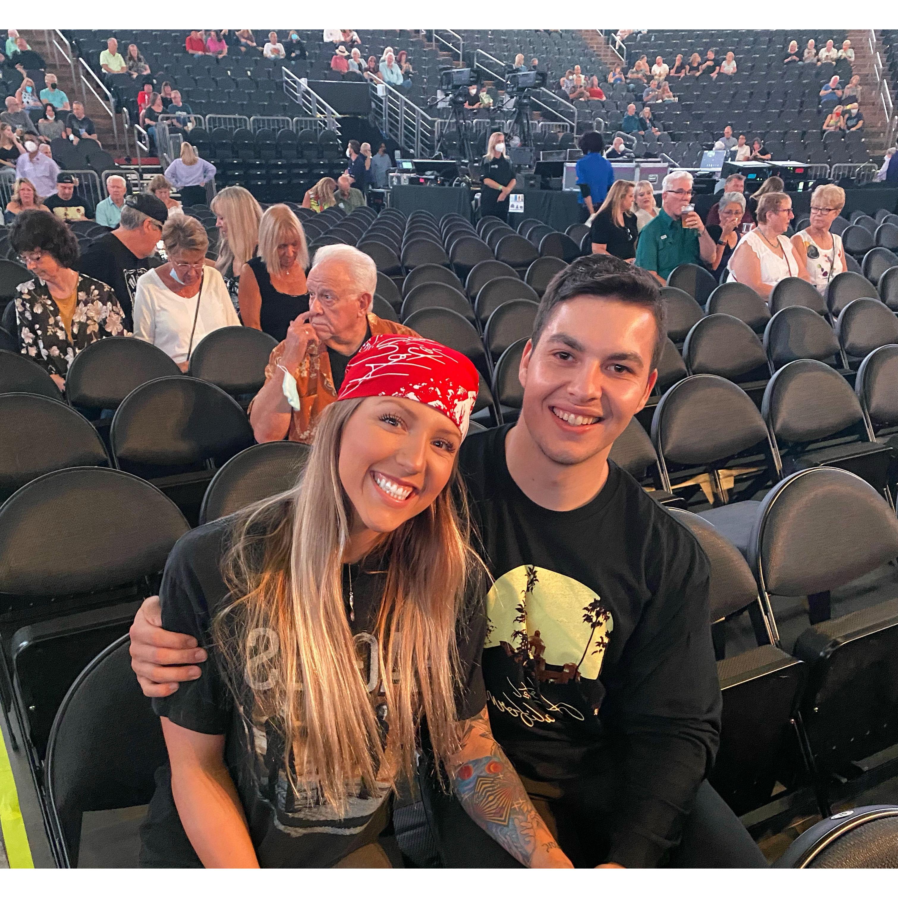 Seeing THE EAGLES in Phoenix 4 days after moving from CA!