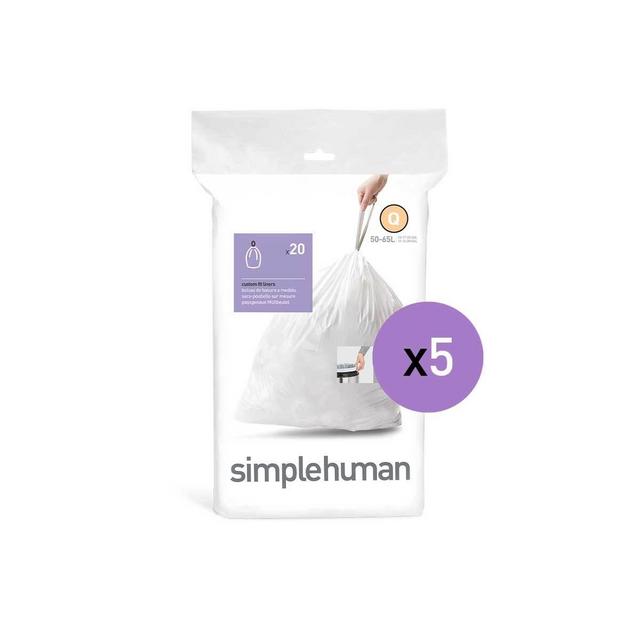 Size Q trash bags