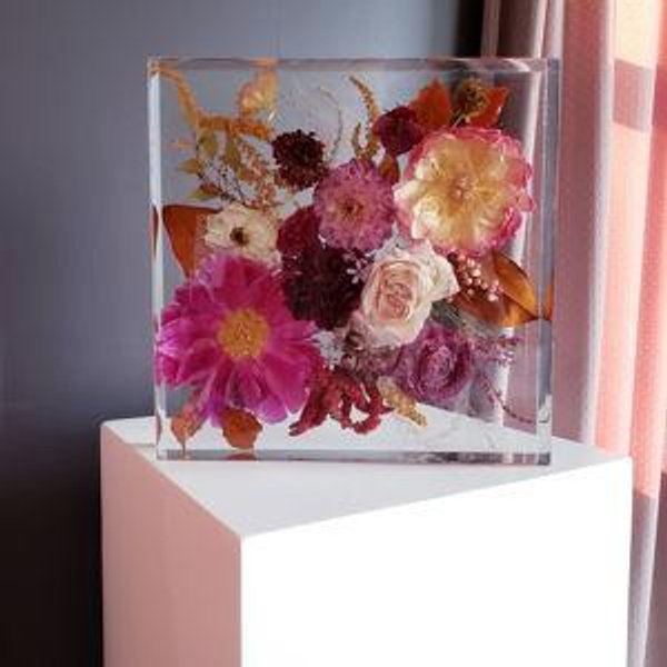 Wedding flower preservation