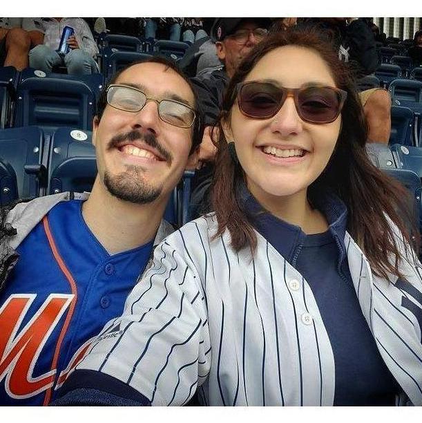 Really testing our relationship with a Subway Series Game (Yankees vs. Mets)