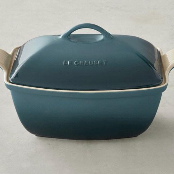 Le Creuset Heritage Stoneware Deep Covered Baker