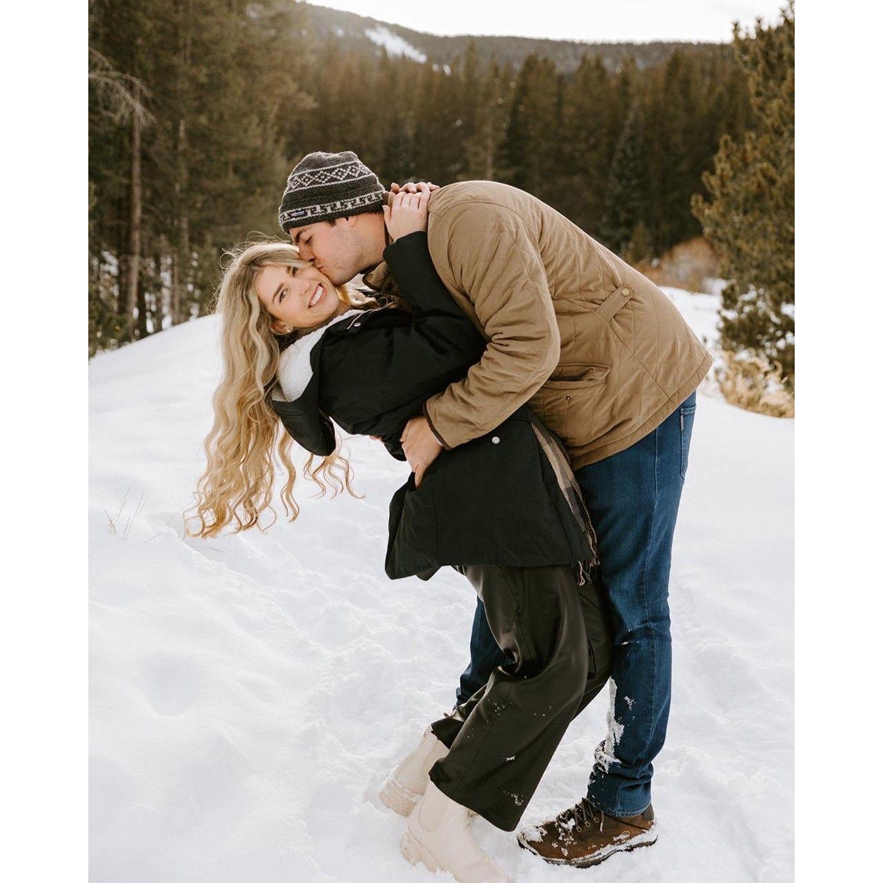 She said yes!