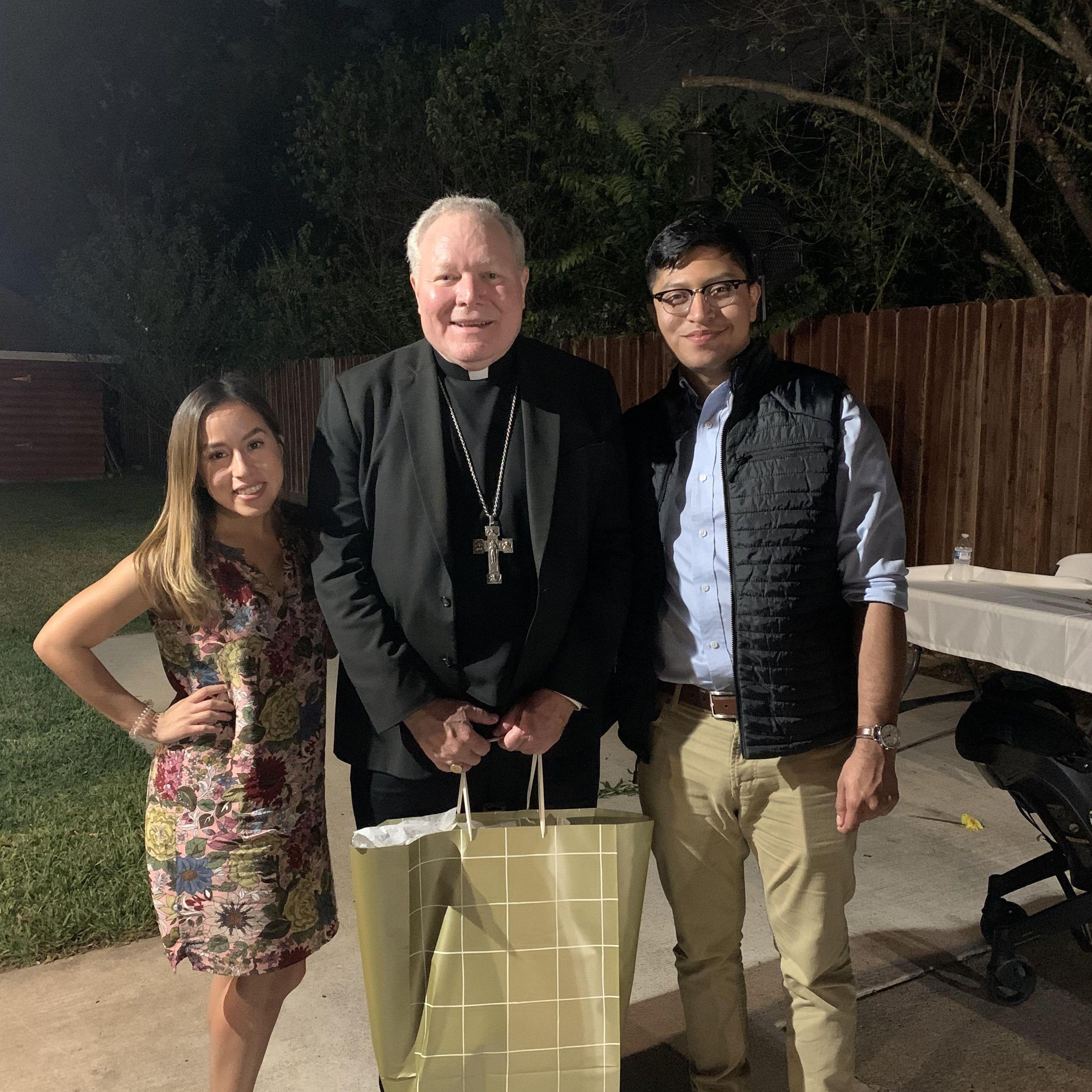 Meeting with the Bishop!