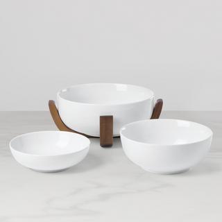 24 Seven Colors 4-Piece Nesting Bowl Set