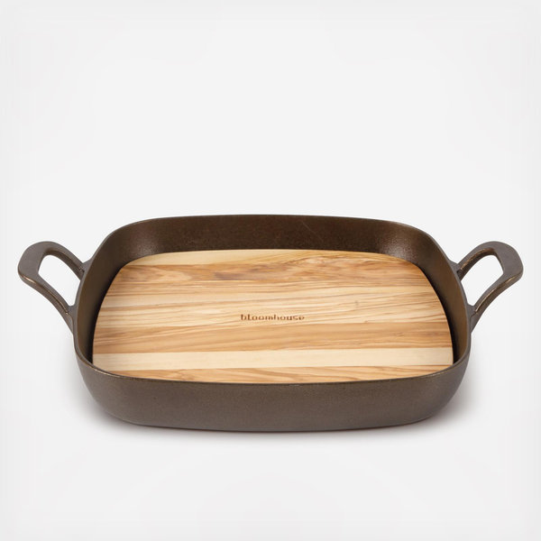 Bloomhouse Cast Iron Grill Pan - Thumbnail 3