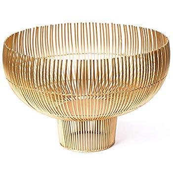 Decorative Metal Wire Bowl Fruit Basket