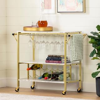 Maliza Wine Rack Bar Cart