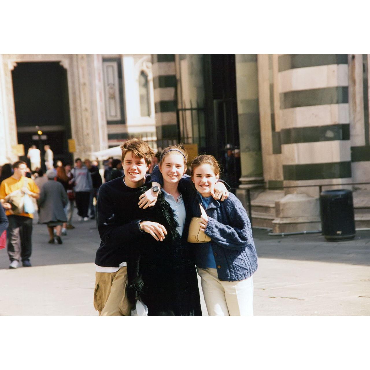 One day, Luke had an idea – he would enroll the help of his sisters.