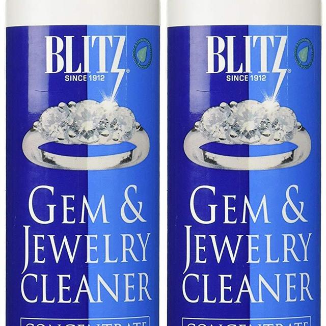 Blitz Gem & Jewelry Cleaner Concentrate (8 Oz) (2-Pack), Jewelry