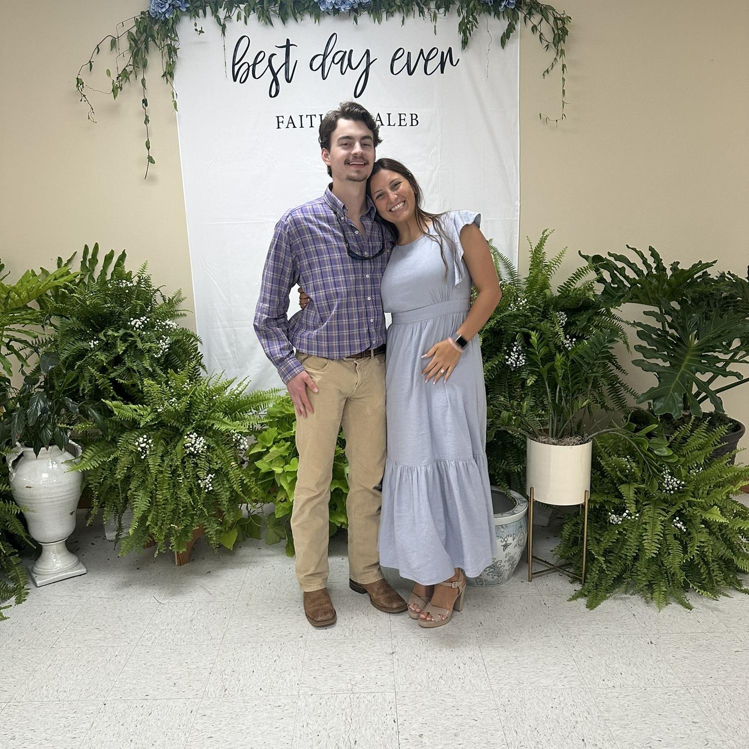 Caleb's rehearsal dinner!