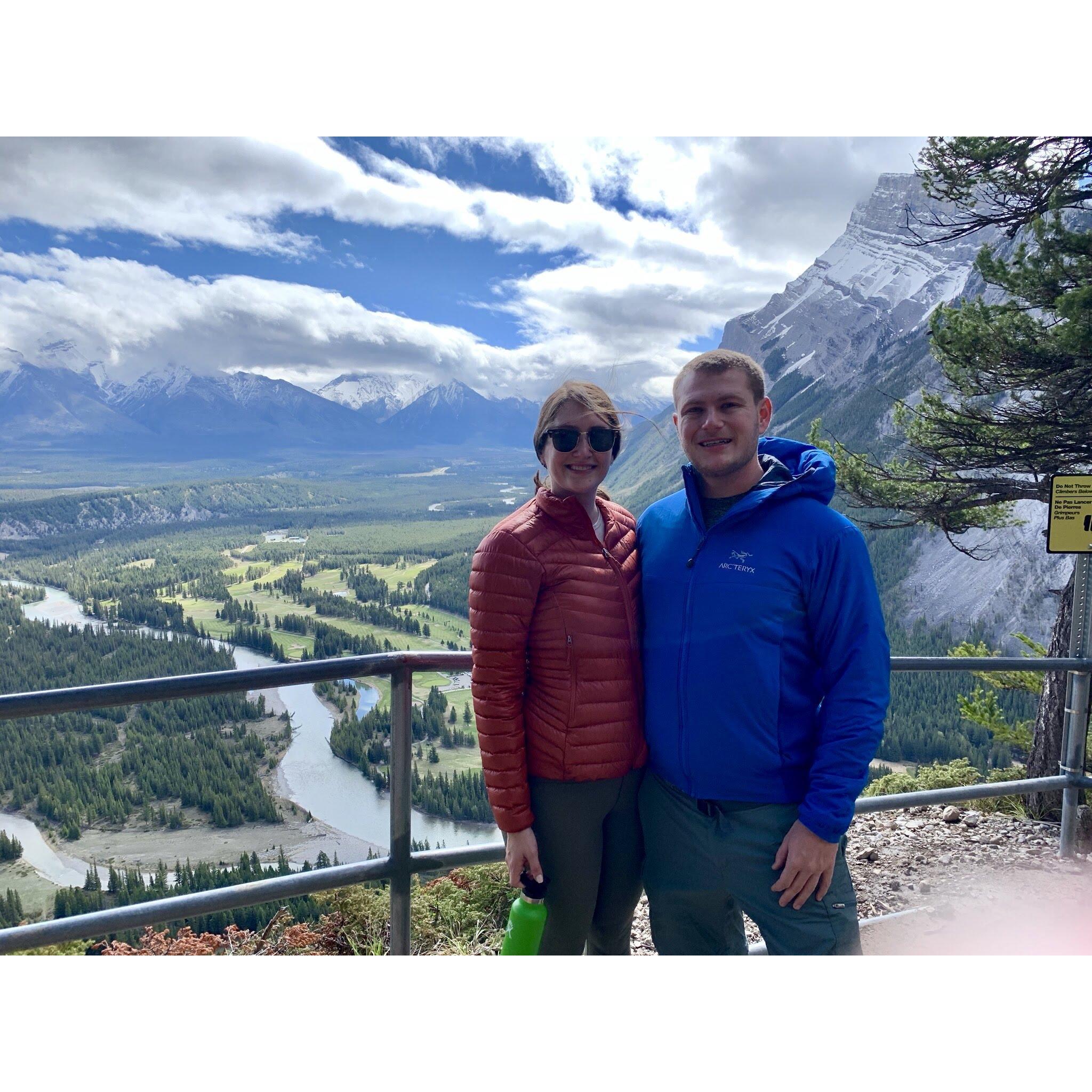 Erin's birthday trip to Banff