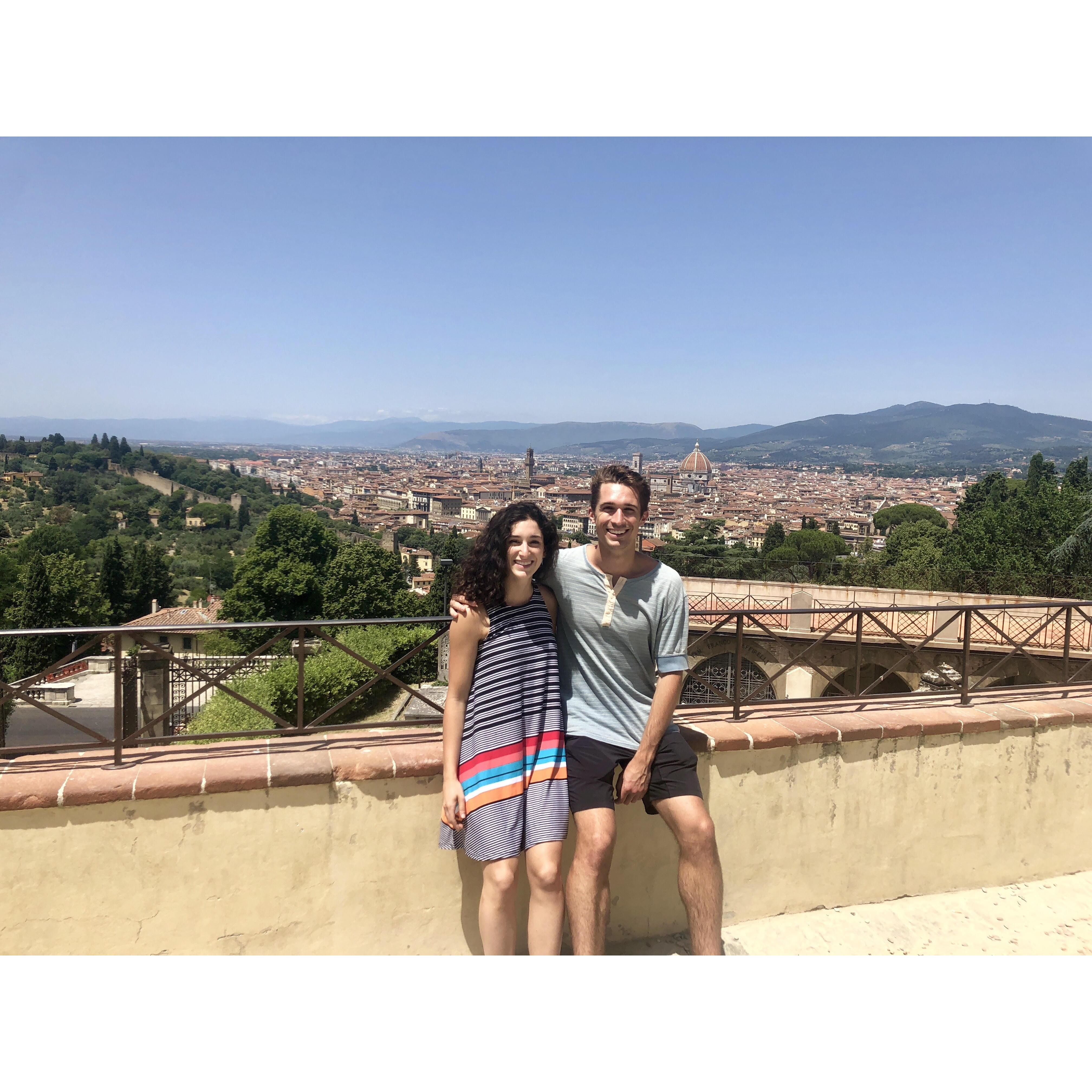 2 Americans in Florence, Italy!-2018