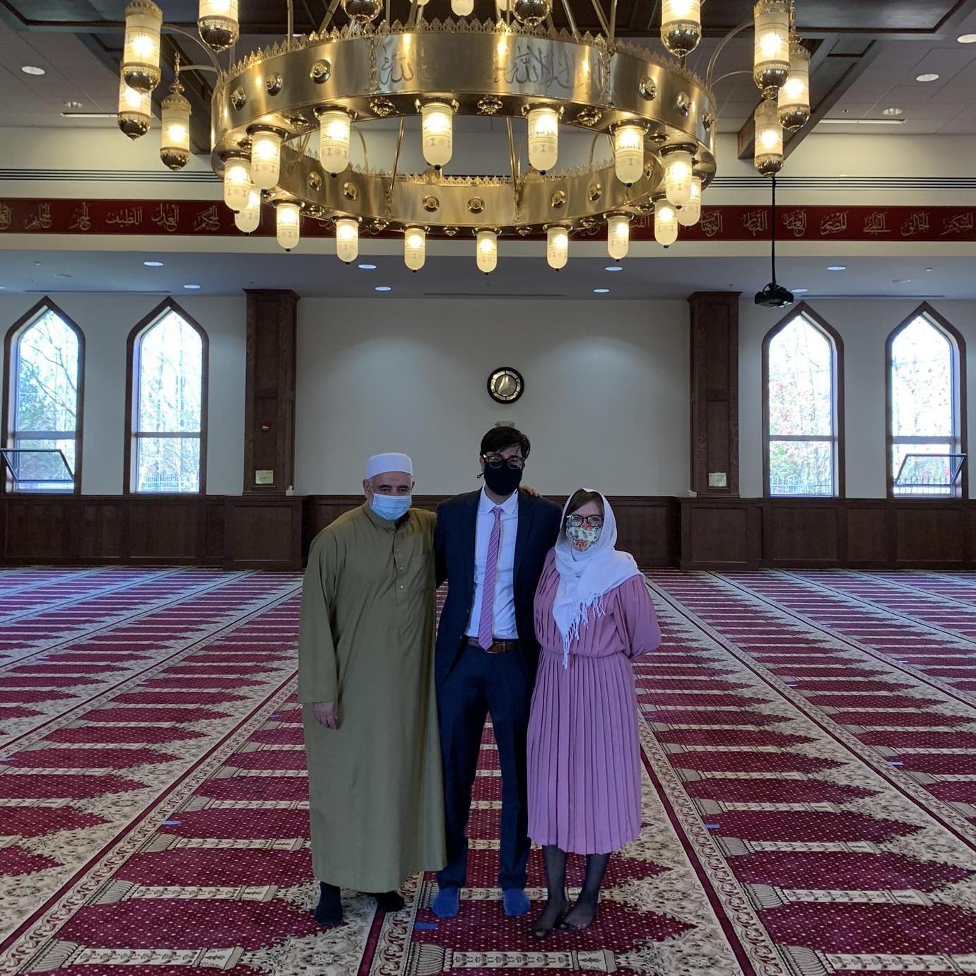 At the Masjid Ar-Rahman with the Sheikh