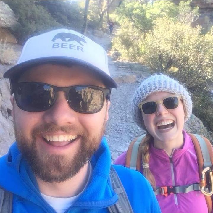 One of our first hikes together, when Landis visited Chiricahua! (Cheer-ah-cow-ah)