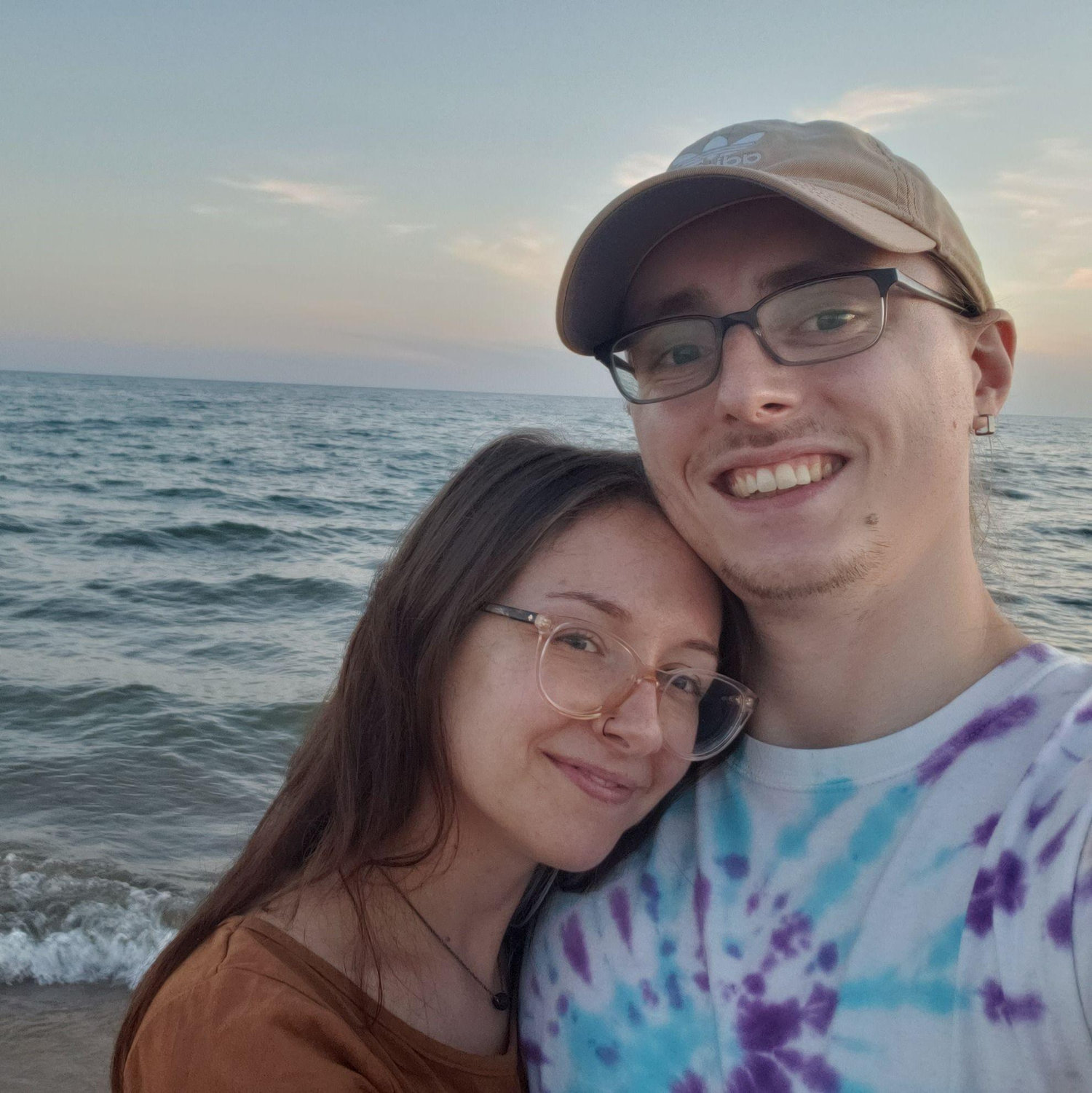 The day before we got engaged - Indiana Dunes - Fall 2025