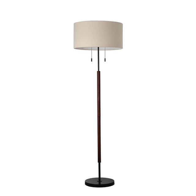 Cut Off Base Floor Lamp Black (Includes LED Light Bulb)- Project 62™