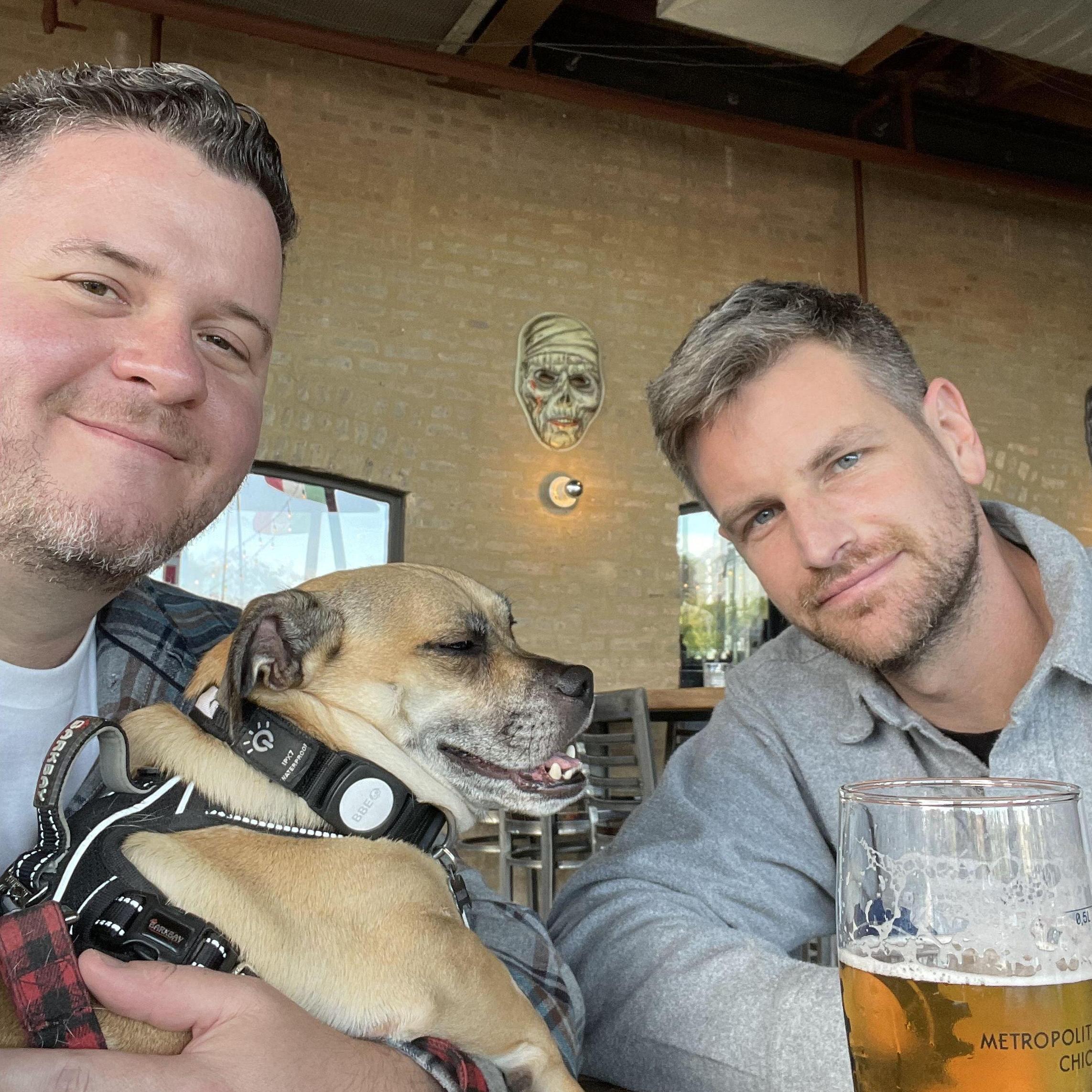 On Sundays you can find us at a dog friendly brewery.