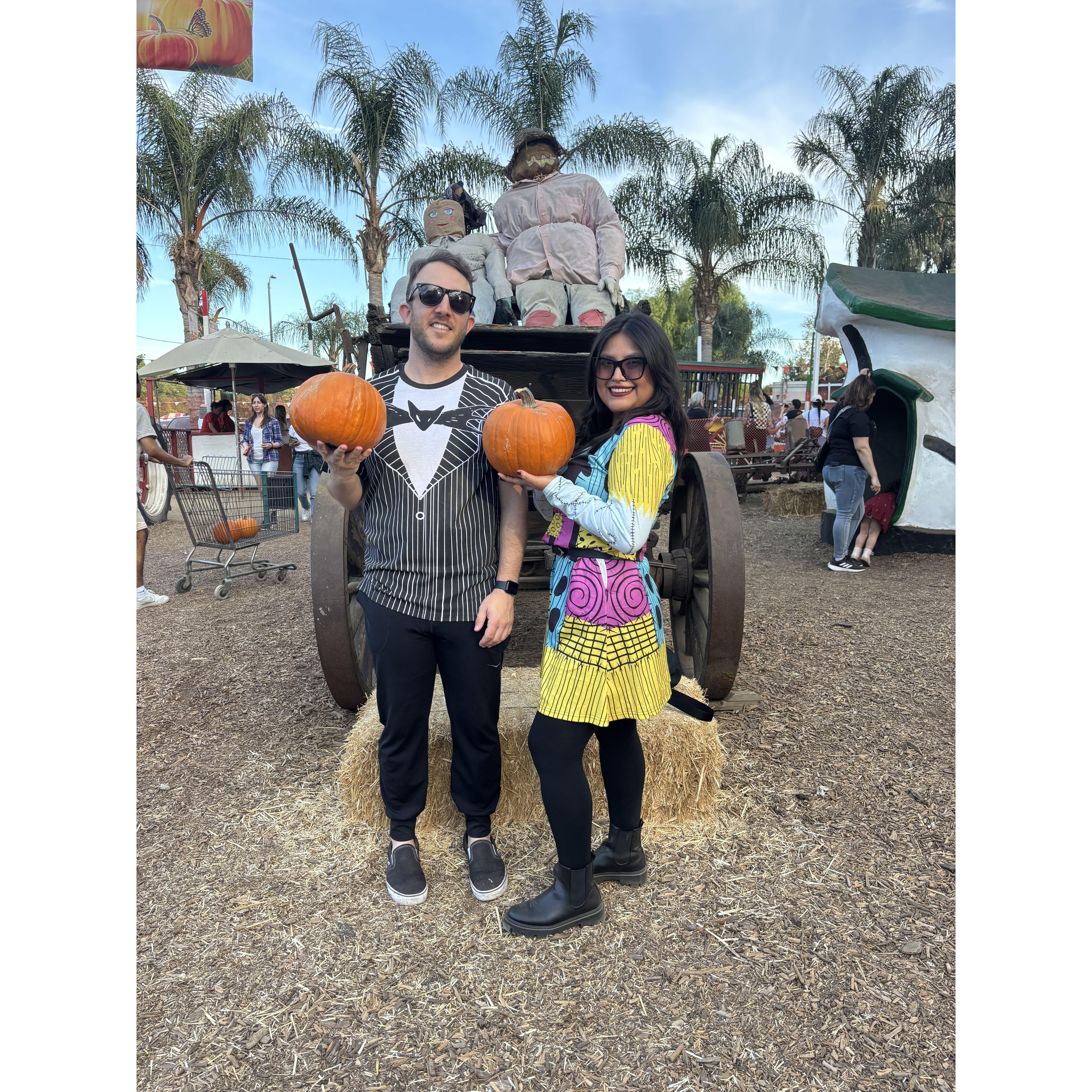 Our first Halloween together