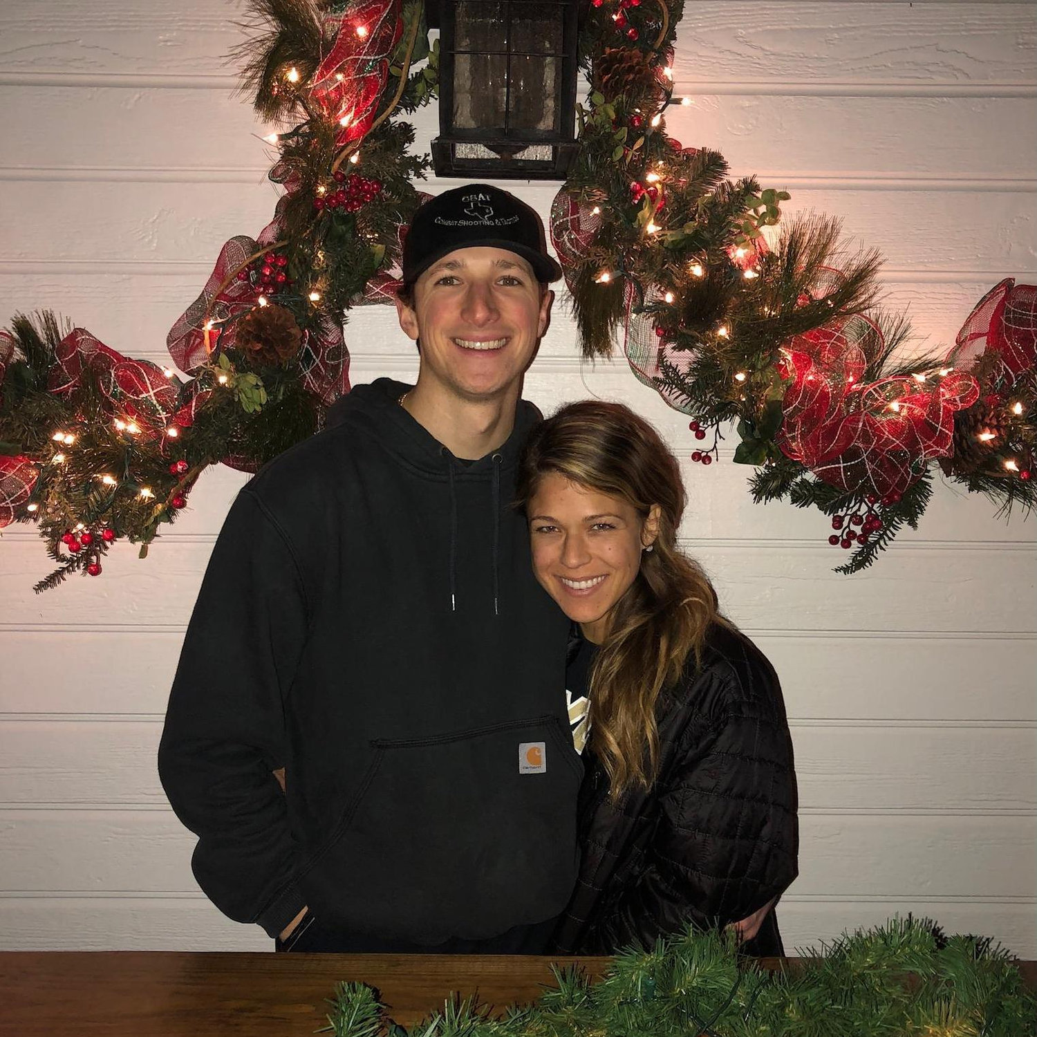 Our first Christmas together.