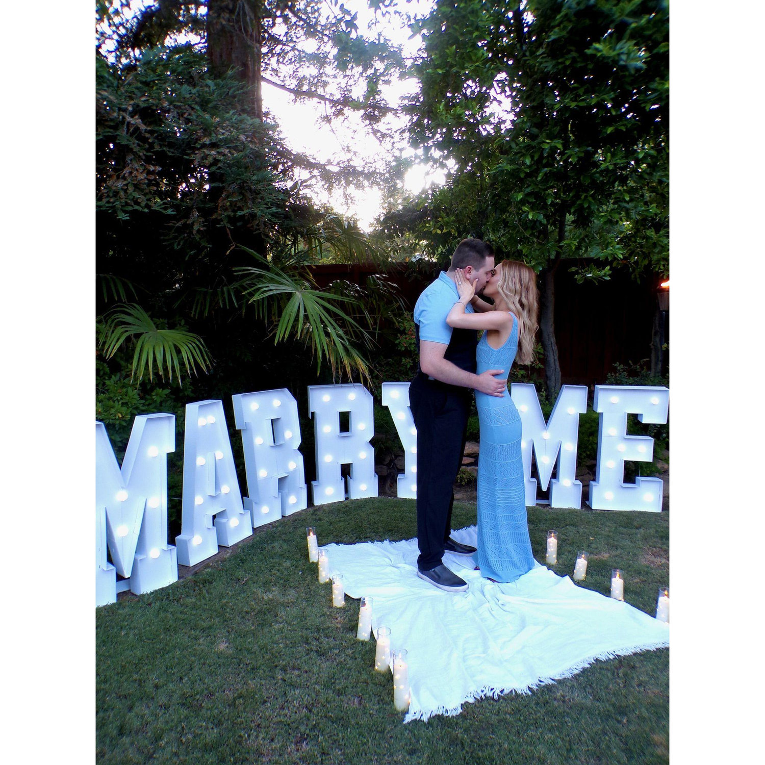 The night of our engagement! 6-14-25